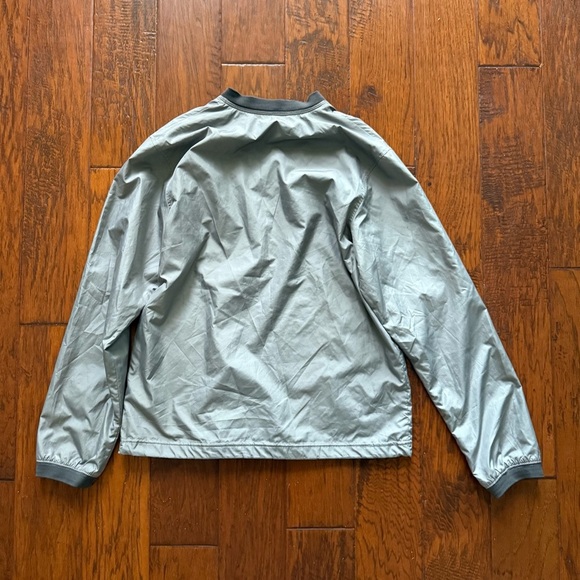 Vintage Nike Silver Label Windbreaker Pullover Golf V-Neck Medium - Picture 5 of 12